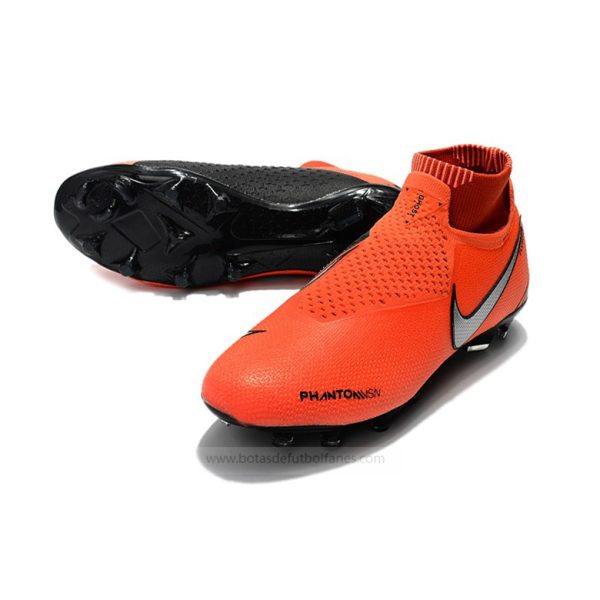 Nike Phantom VSN Elite DF FG Naranja Negro Plata